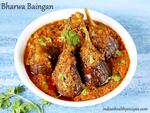 Bharwa baingan   Eggplant curry   Swasthi s Recipes - 47