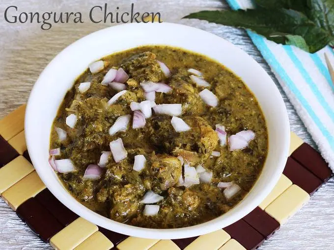 gongura chicken recipe