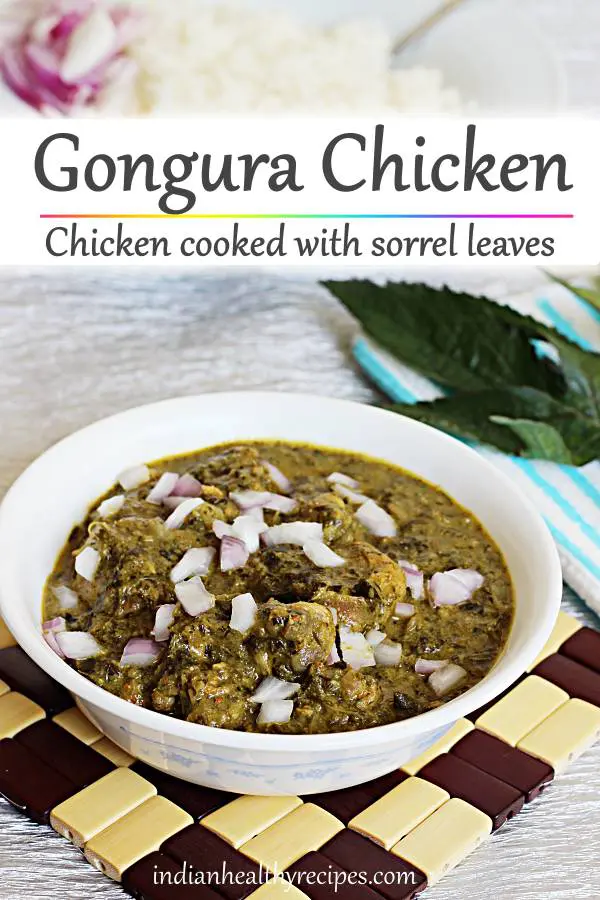 Gongura chicken recipe