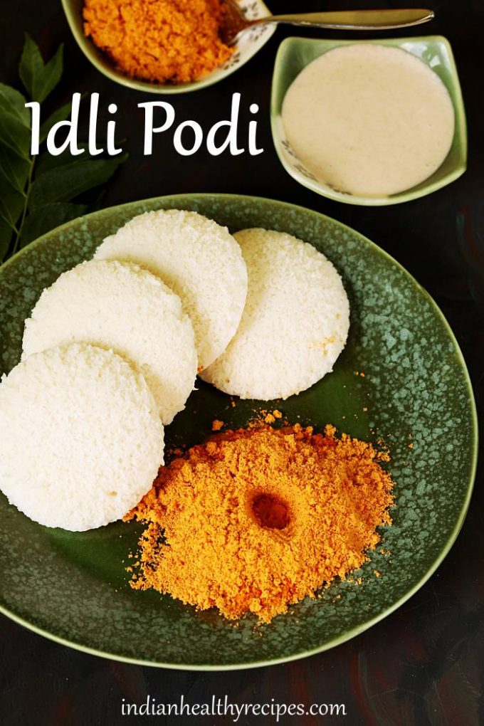 Idli podi recipe (Idli milagai podi) Swasthi's Recipes