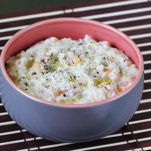 egg porridge for baby