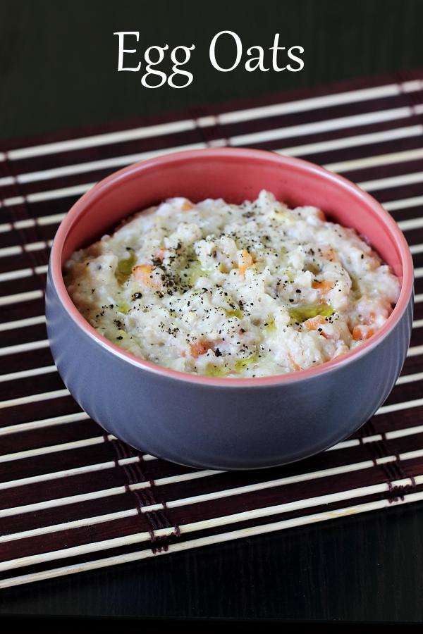 oats egg porridge