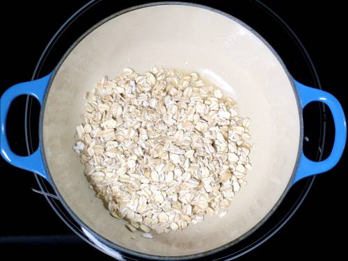 friggere l'avena nel ghee