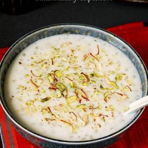 sabudana kheer