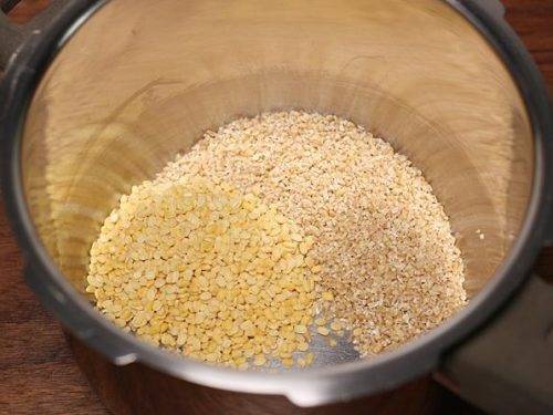 oats and dal for savory steel cut oats recipe