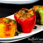 stuffed capsicum stuffed bell pepper recipe