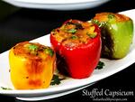 stuffed capsicum stuffed bell pepper recipe