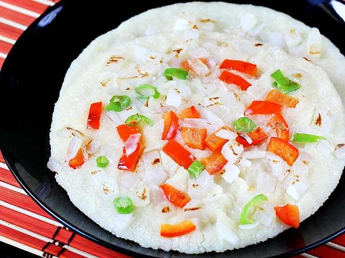 Instant rava uttapam recipe   Suji uttapam   Breakfast recipes - 15