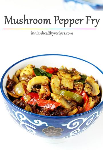 mushroom pepper fry