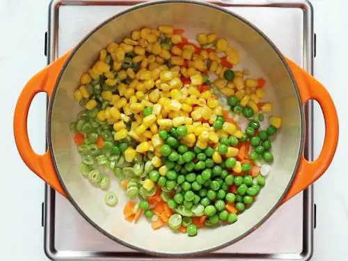 frying mix veggies