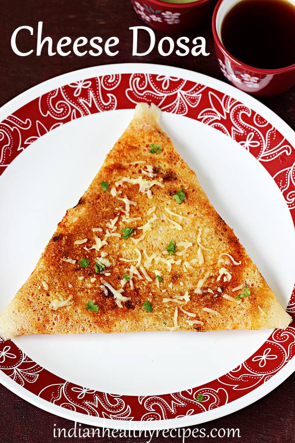 Cheese dosa recipe | How to make crispy cheese dosa