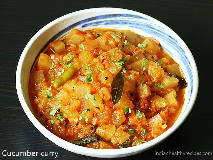 cucumber curry dosakaya curry recipe
