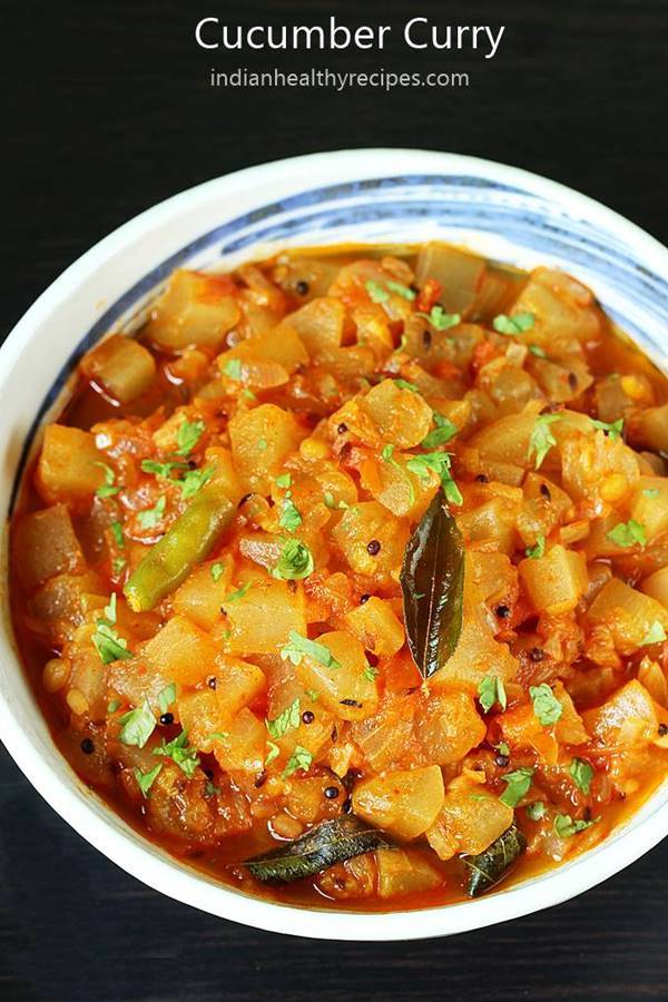 Cucumber curry | Andhra style dosakaya curry