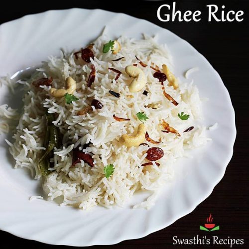 Ghee Rice Recipe Swasthi's Recipes