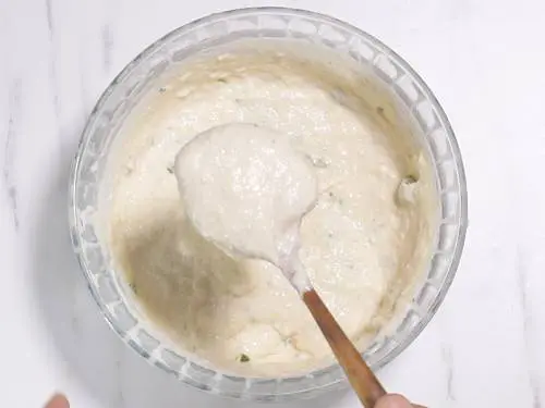 consistency of batter