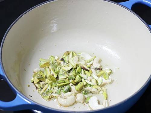 frying nuts