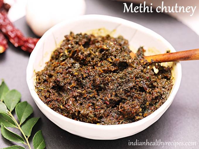methi chutney methi kura pachadi