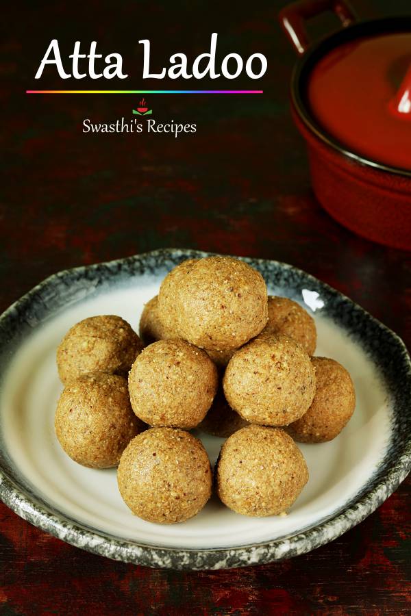 Atta Ladoo Recipe | Wheat Flour Laddu