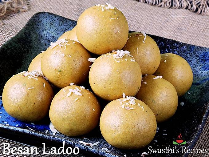 besan ladoo recipe