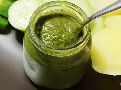 make green chutney for bombay sandwich