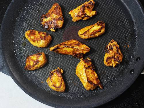 grilling shawarma