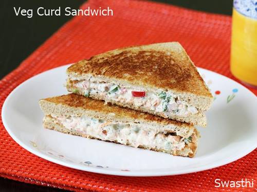 curd sandwich
