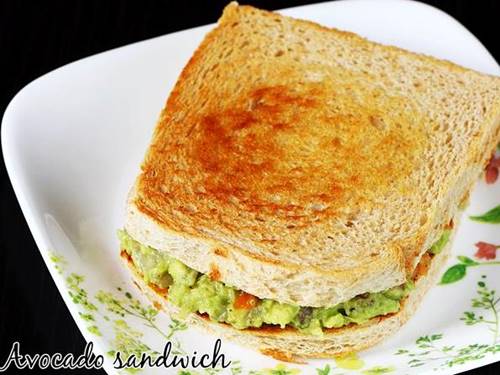 guacamole sandwich