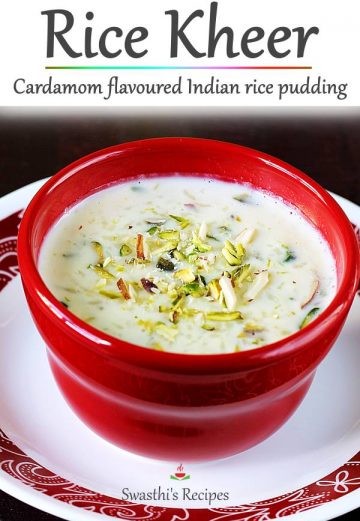 kheer recipe