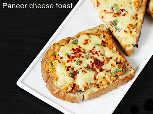 paneer cheese toast