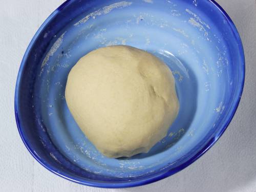 soft dough after kneading