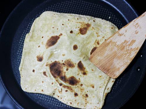 ghee over parathas