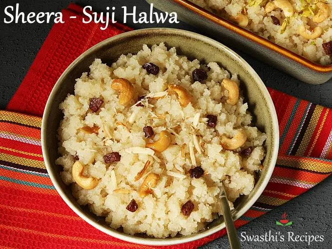 sheera suji halwa