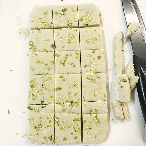 cut to desired sizes