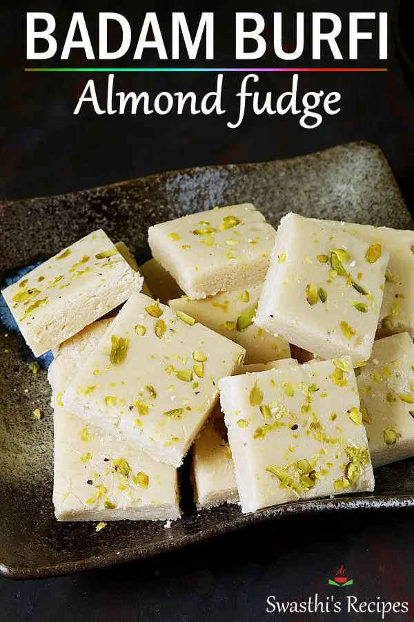 badam burfi badam katli
