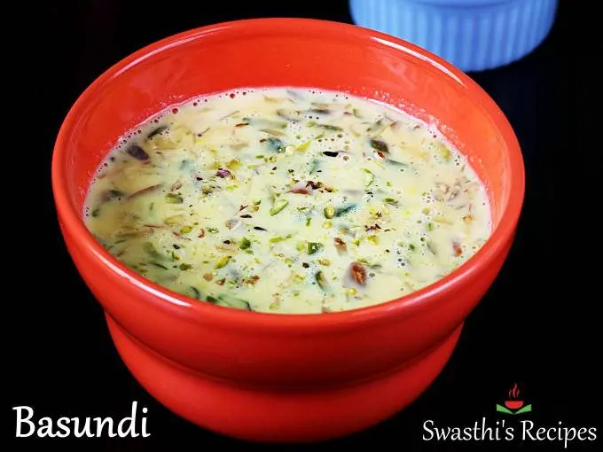 basundi recipe