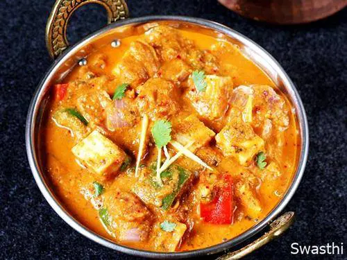 kadai paneer for indian dinner recipes