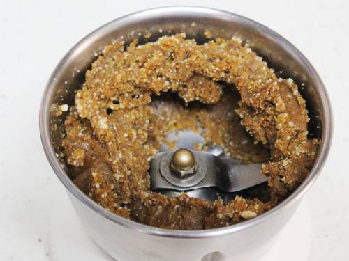walnut jaggery mixture for walnut ladoo