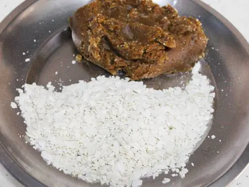 walnut ladoo with poha