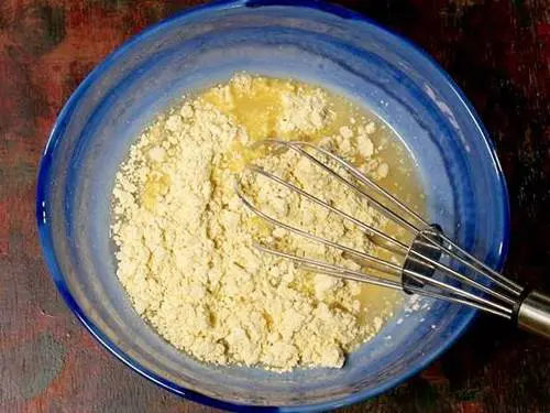 making batter for boondi ladoo