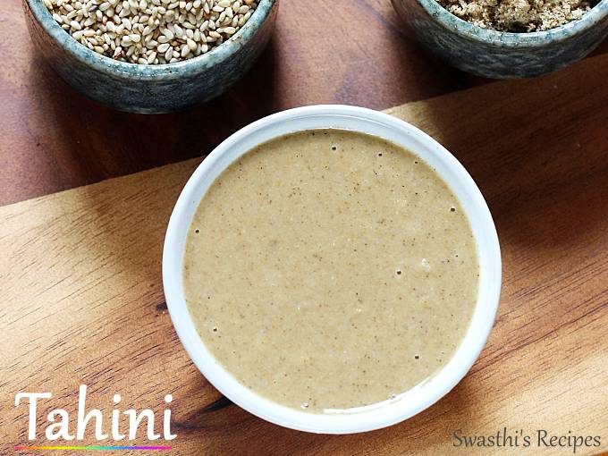 how to make tahini