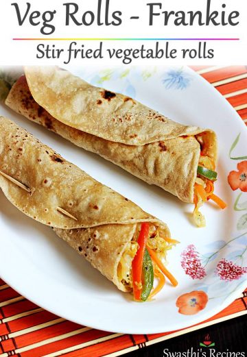 veg roll frankie recipe