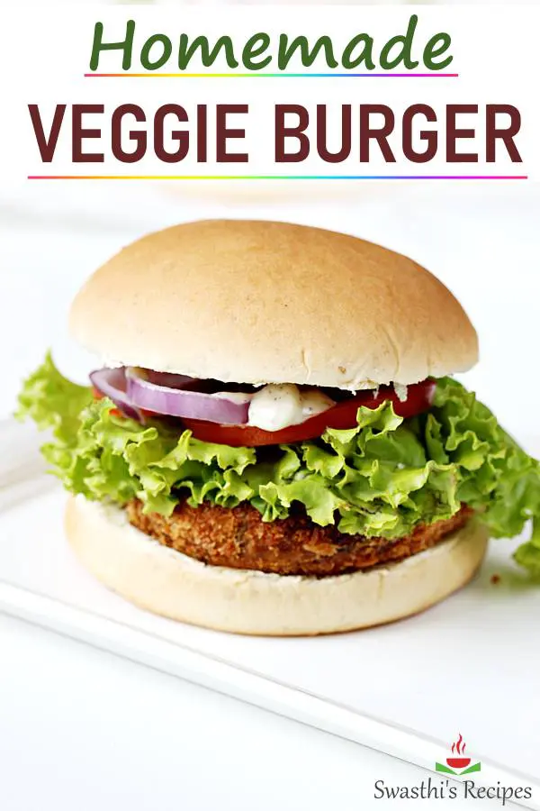 Veg Burger Recipe (Veggie Burger)