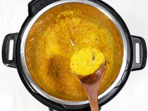 cooked instant pot dal