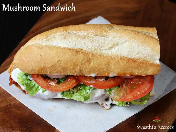 mushroom sandwich recipe