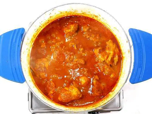 consistency of cooked dish