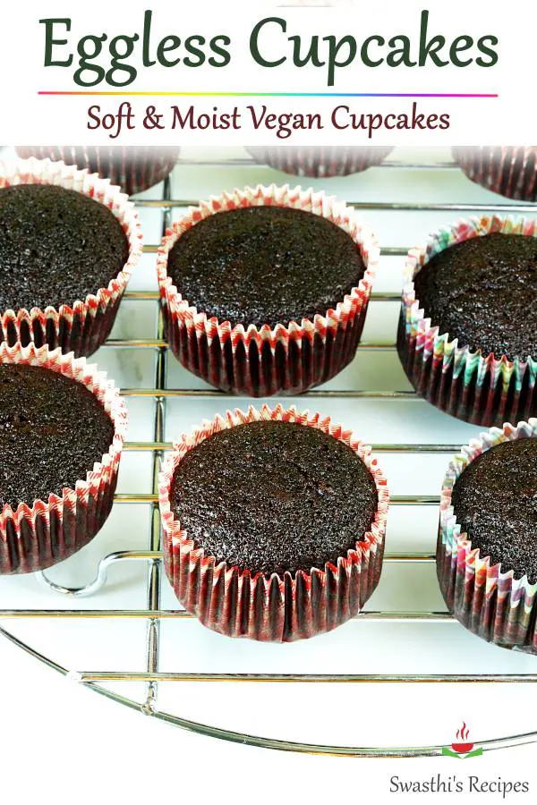 eggless chocolate cupcakes