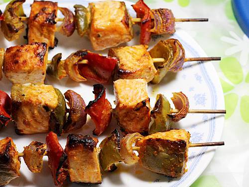 Fish tikka masala  salmon tikka masala    Swasthi s Recipes - 41