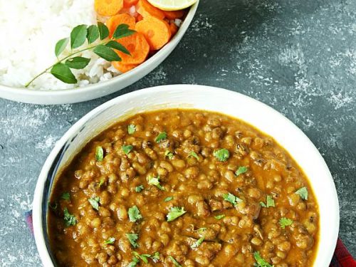 green gram mung bean curry