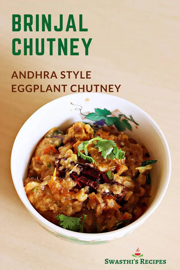 brinjal chutney vankaya pachadi