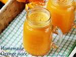 orange juice recipe